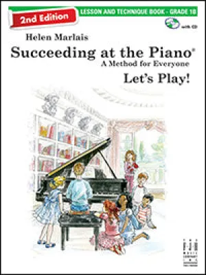 Succeeding at the Piano Lesson and Technique Book - Grade 1B (2nd edition)