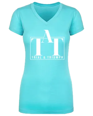 T&T "LOGO" V-Neck