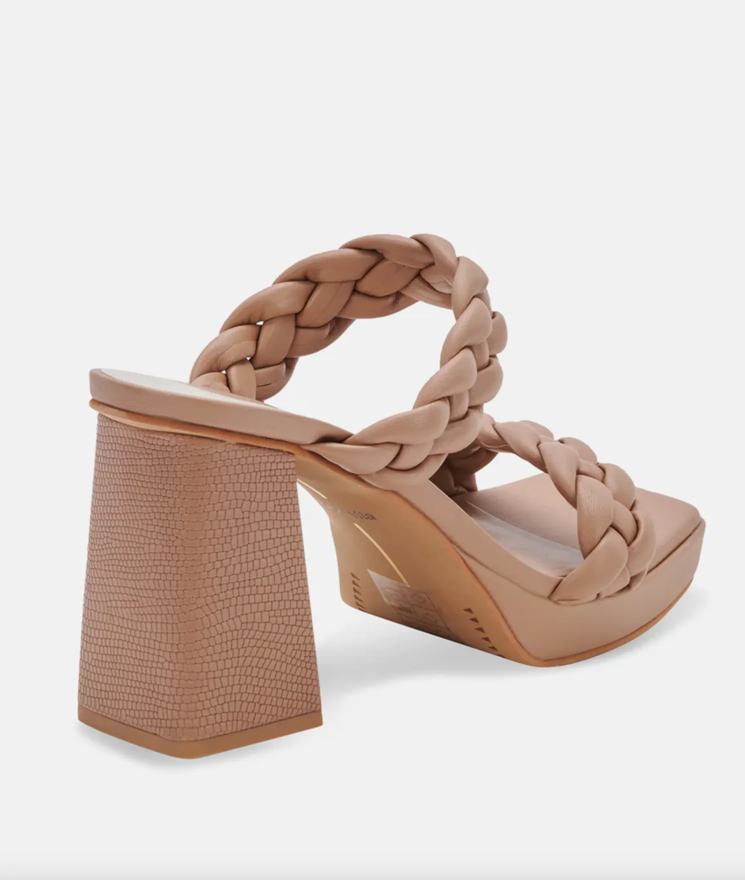 The Ashby Platform Heel by Dolce Vita - Cafe