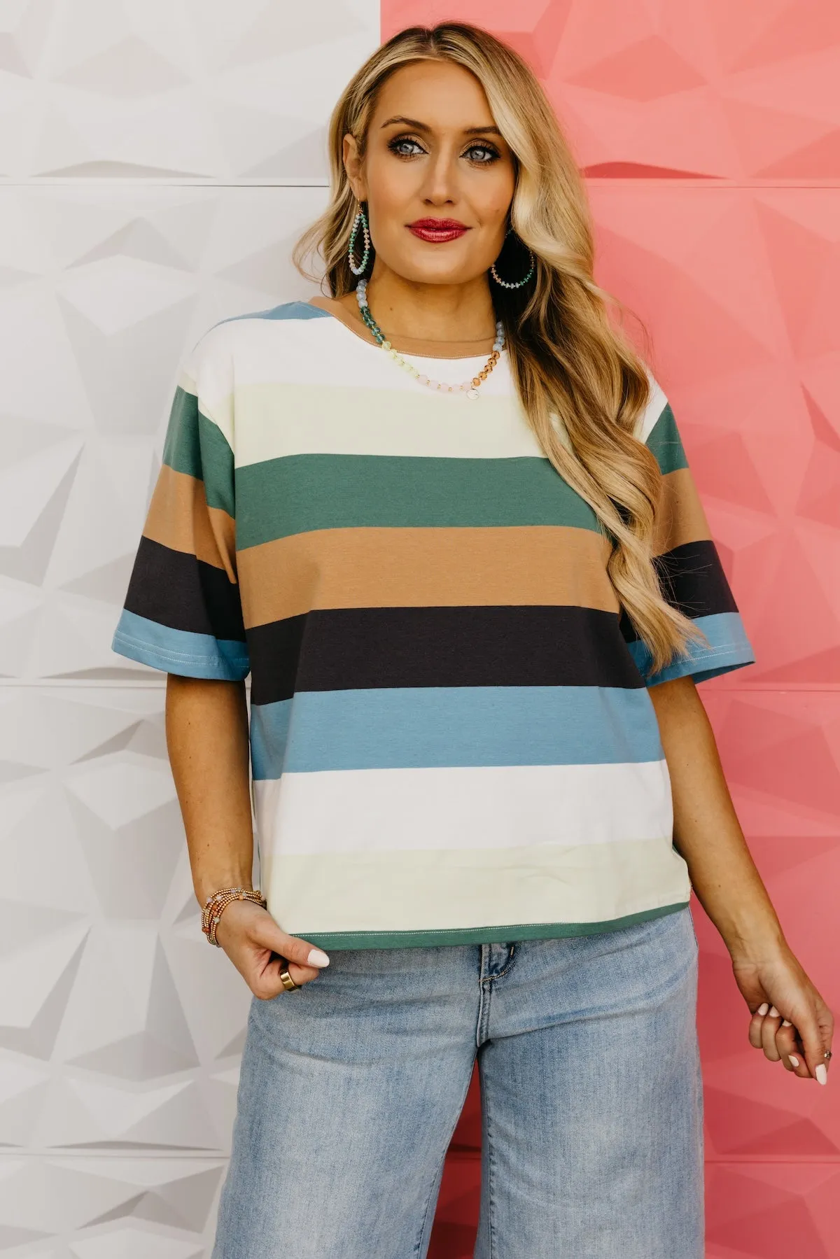 The Camille Chunky Stripe Tee