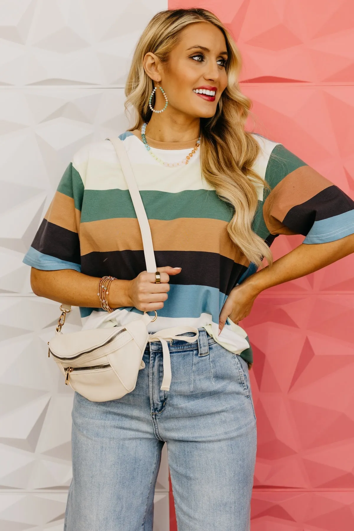 The Camille Chunky Stripe Tee
