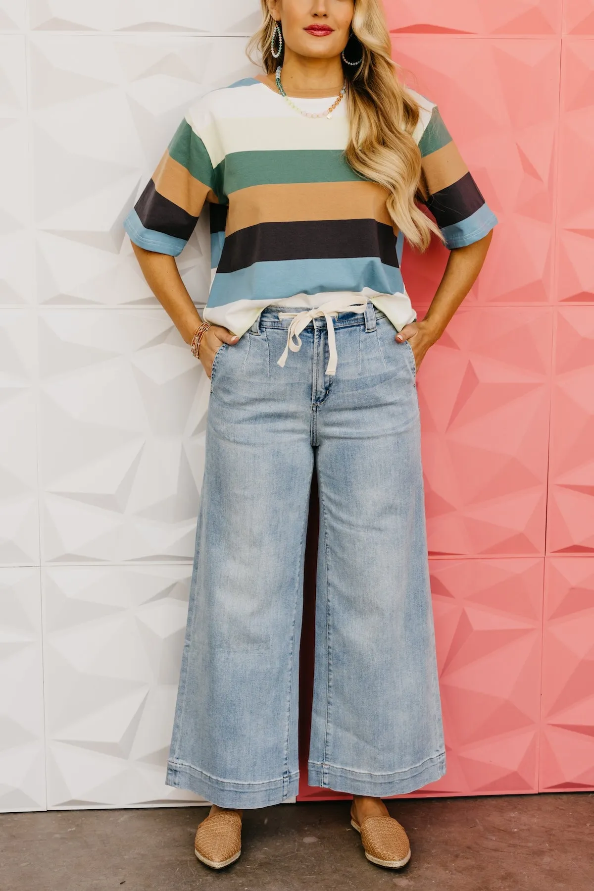 The Camille Chunky Stripe Tee