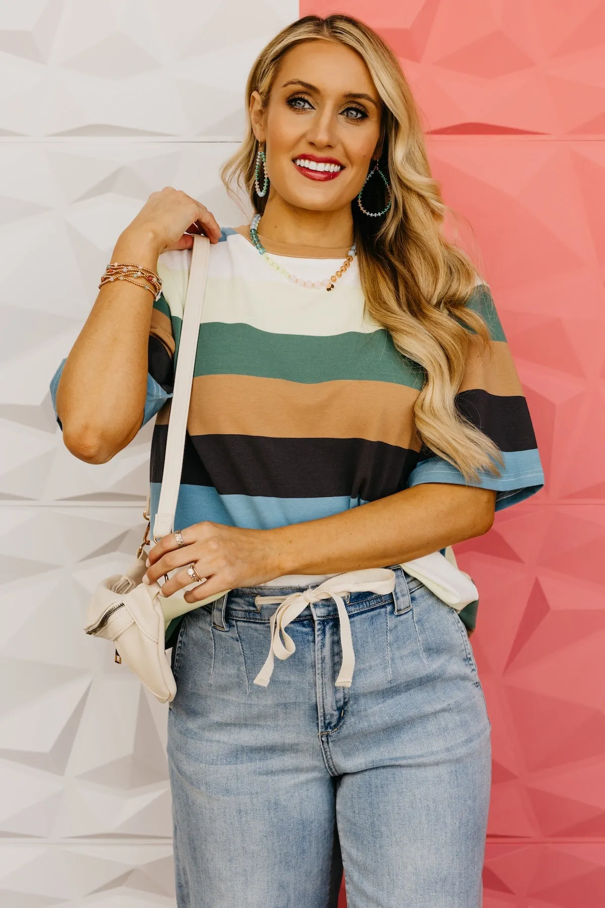 The Camille Chunky Stripe Tee
