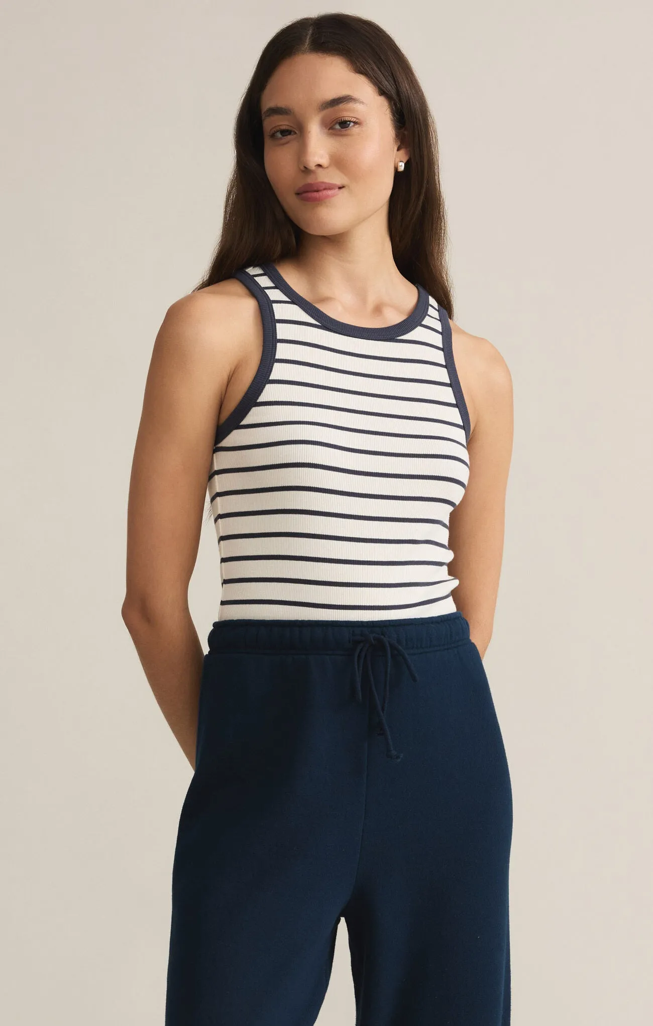 The Hadley Striped Tank