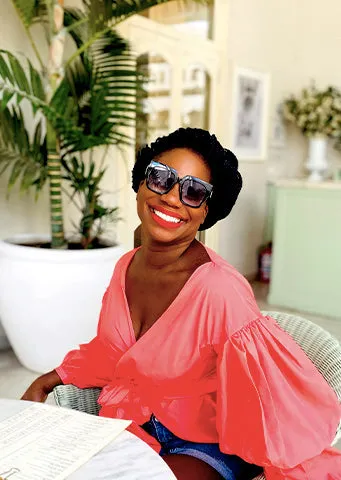 The "Virginia" Puff Sleeve Wrap Top