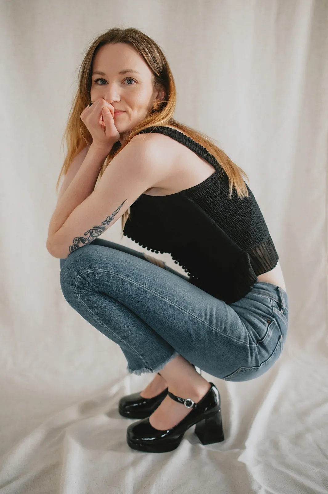 The Zinnia Top by Heartloom - Black