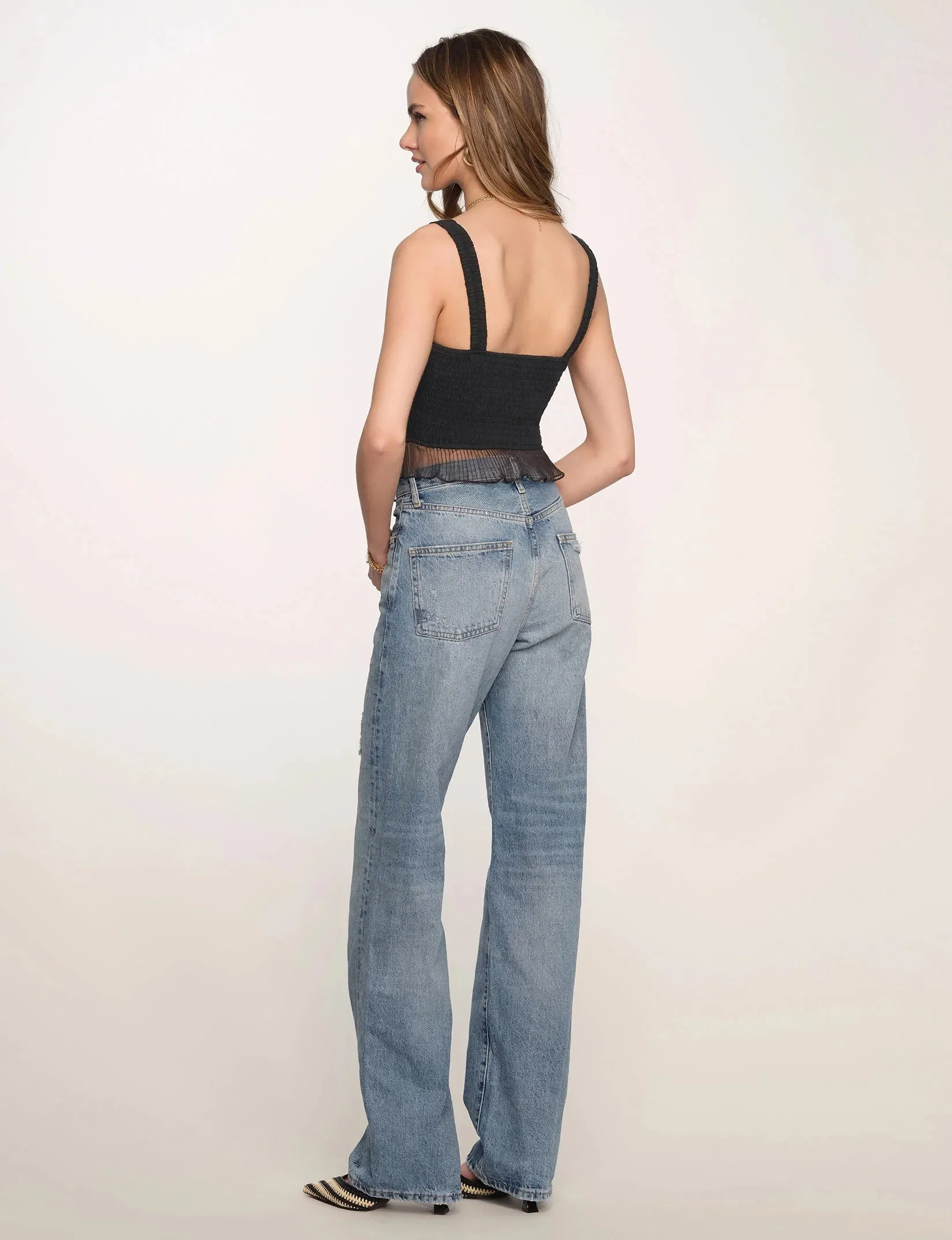 The Zinnia Top by Heartloom - Black