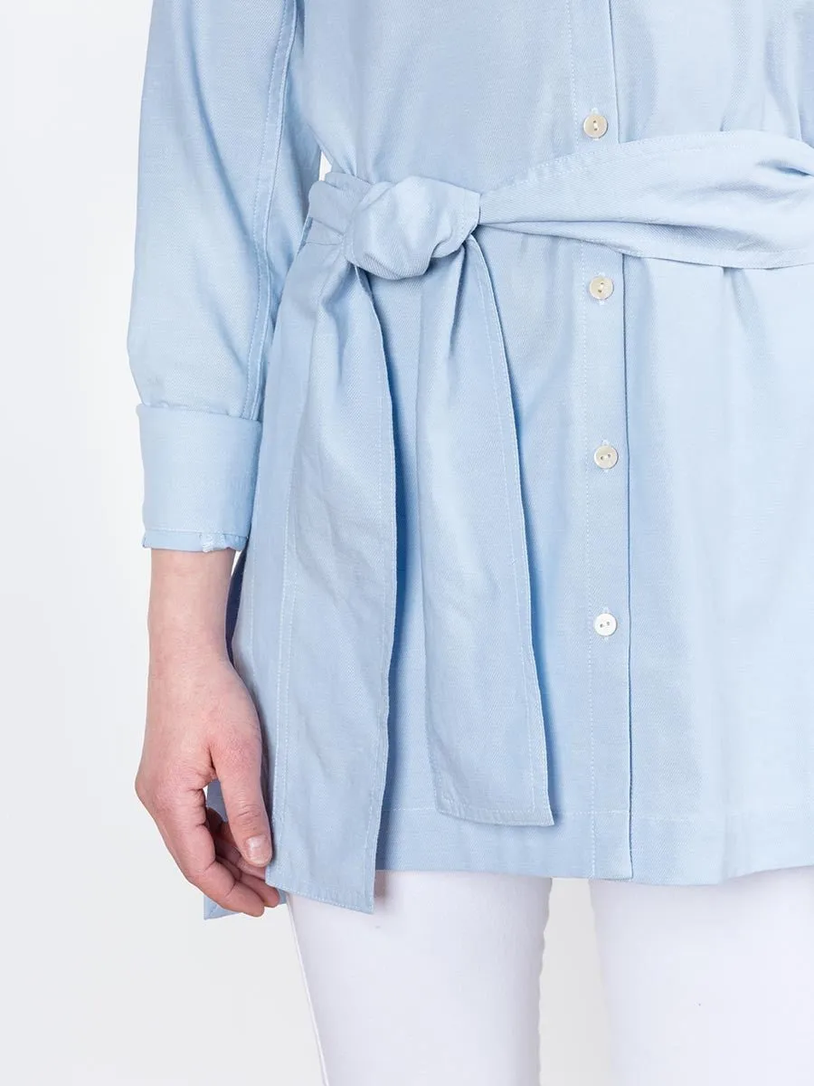 tillman belted shirt