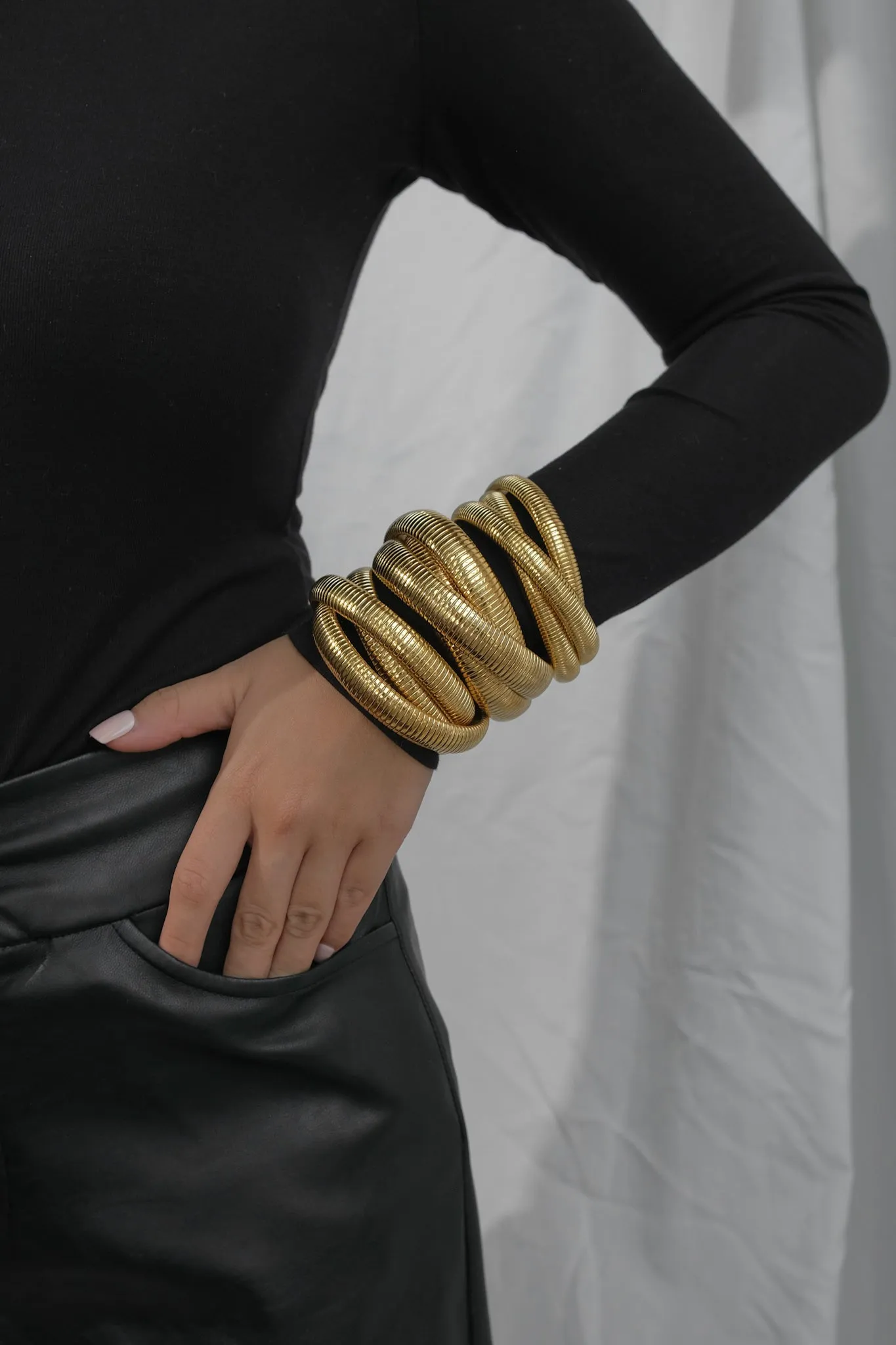 Triple Wrap Cobra Bracelet