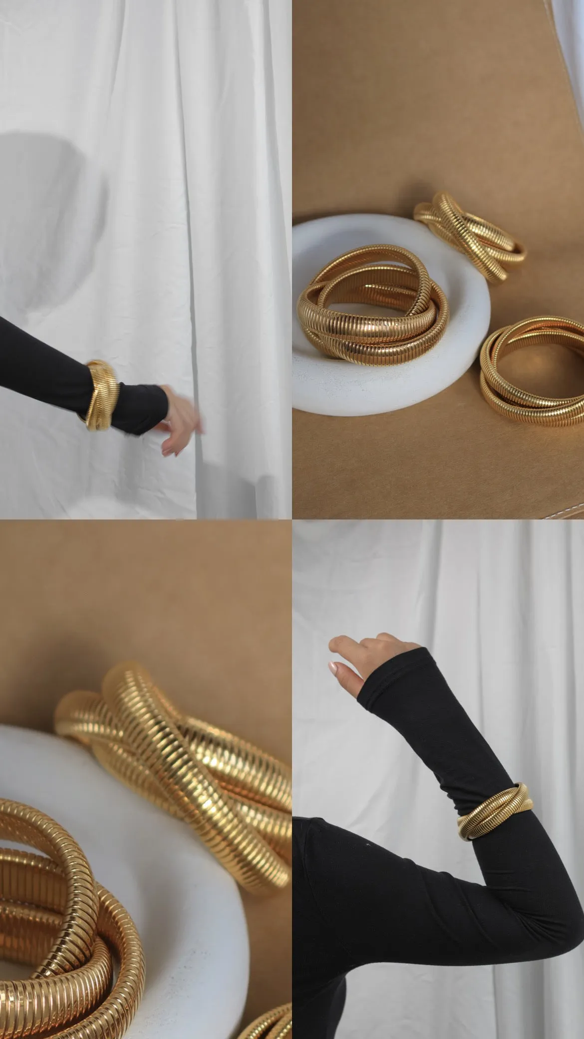 Triple Wrap Cobra Bracelet