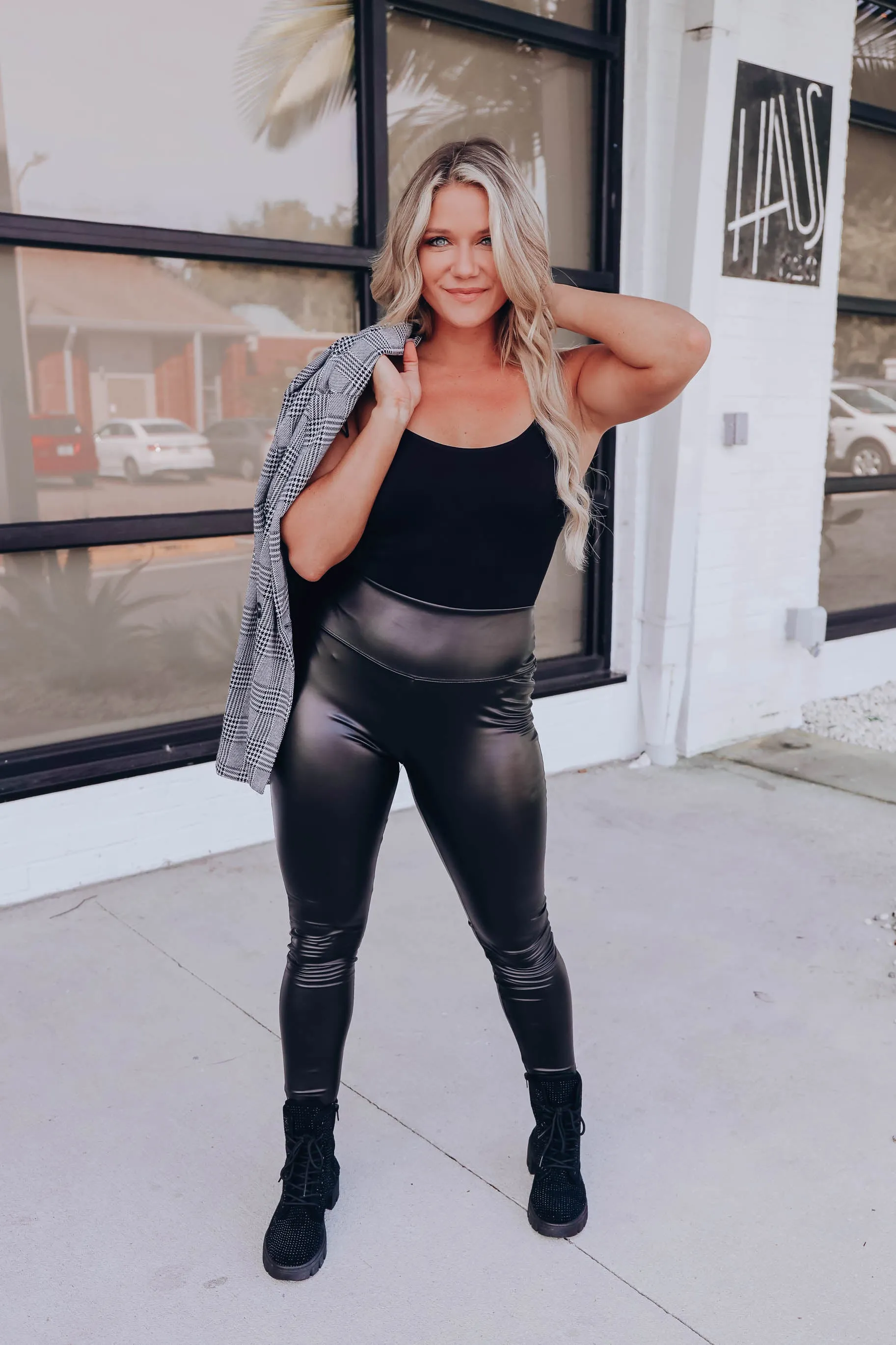 True To You Ribbed Bodysuit - Black- FINAL SALE