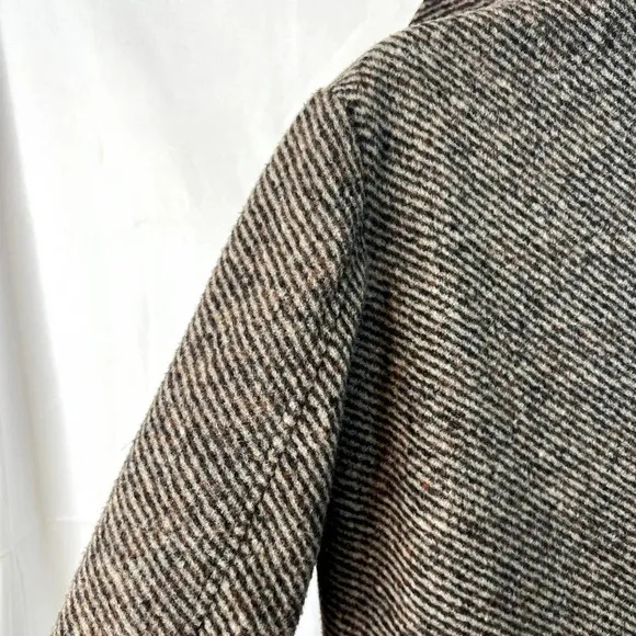 Up Country Super High Neck Collar Full Zip‎ Wool Blend Coat Womens Size Medium