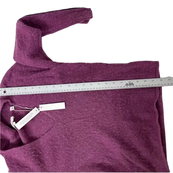 VINCE NWT $345 Brushed Alpaca Wool Polo Pullover Sweater Size S Soft