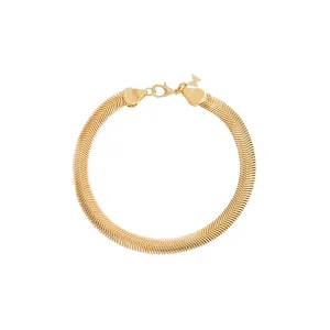 Vintage Chunky Snake Chain Bracelet
