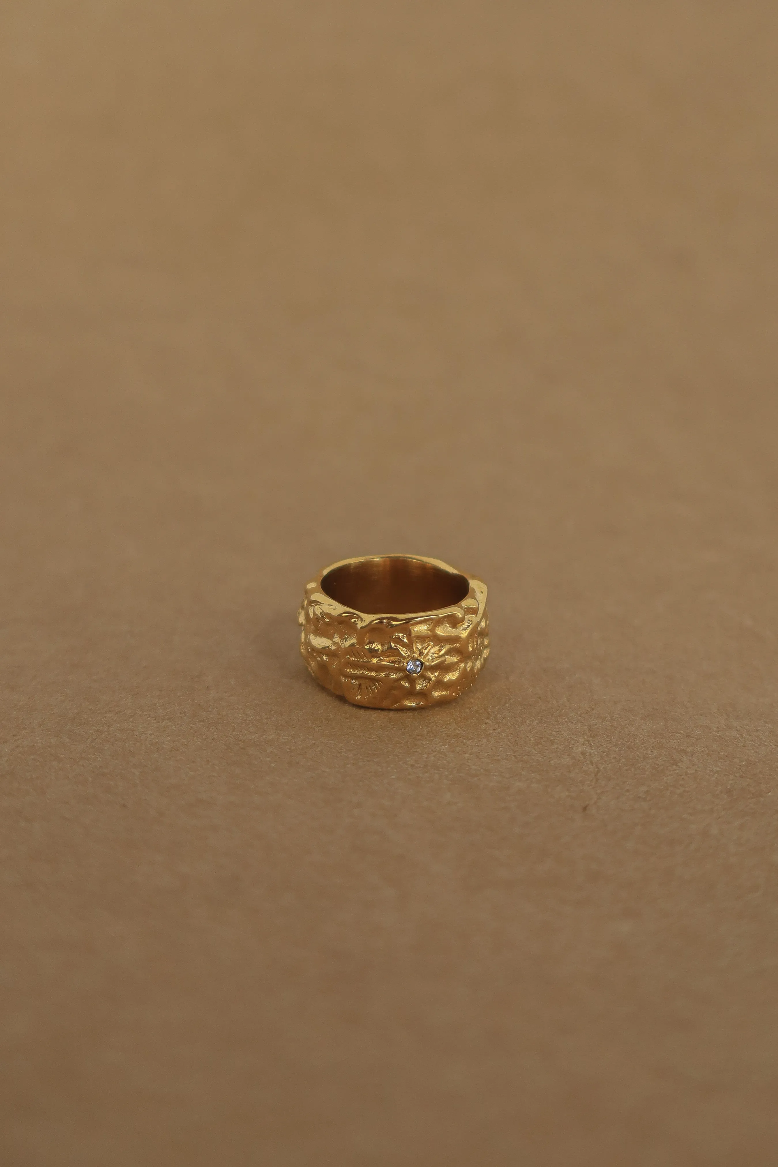 Vintage Hammered Ring