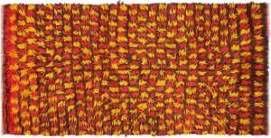 Vintage Turkish Tulu Rug - 5' x 10'