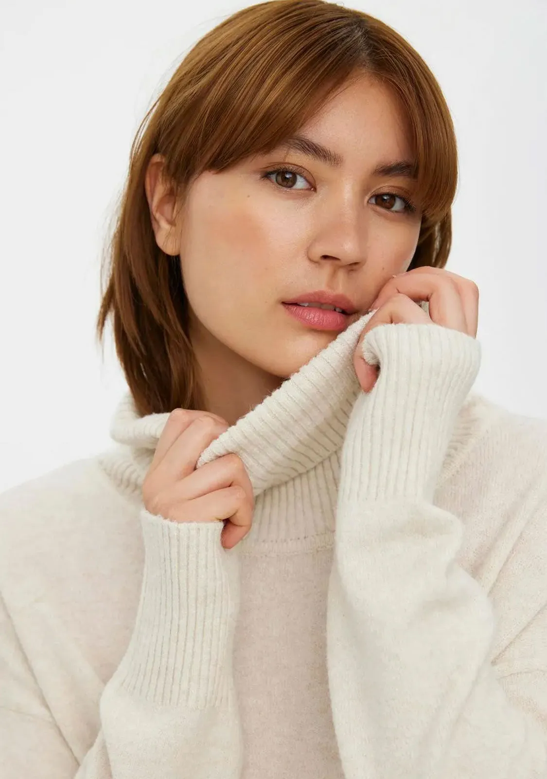 VMDOFFY LS Cowlneck Blouse