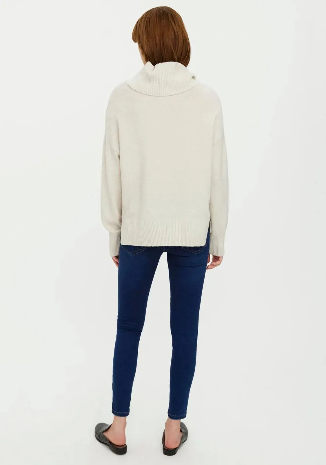 VMDOFFY LS Cowlneck Blouse