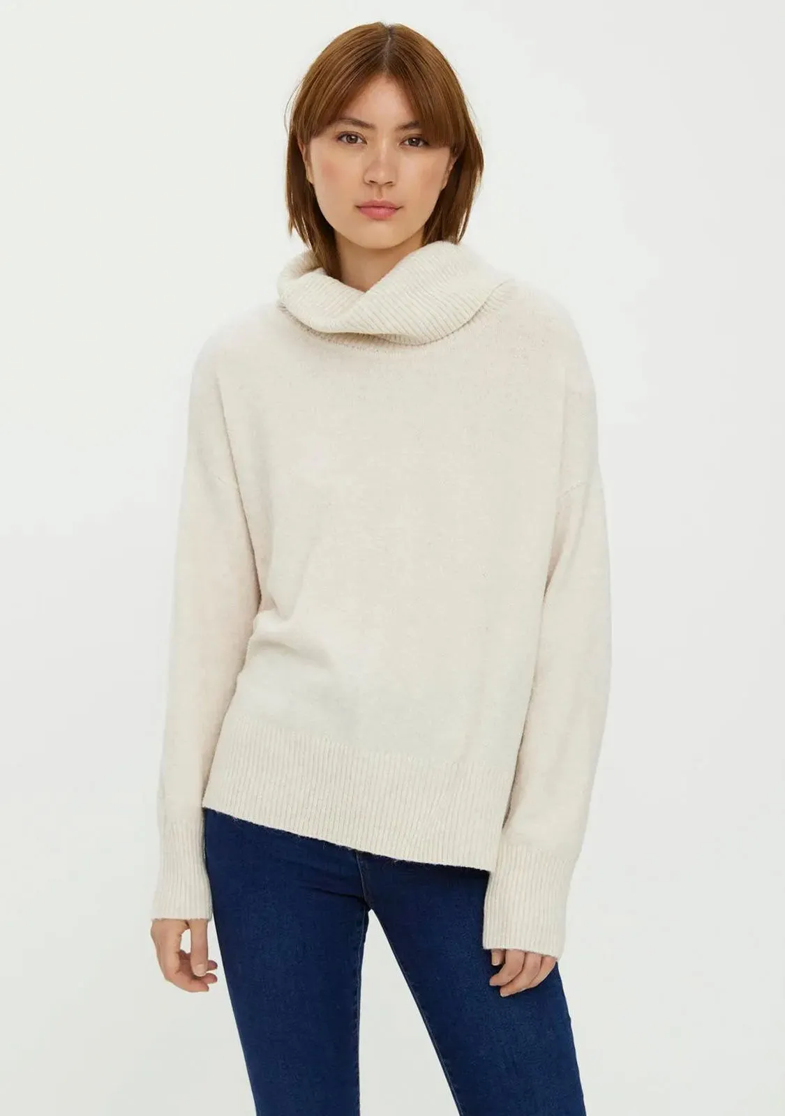 VMDOFFY LS Cowlneck Blouse