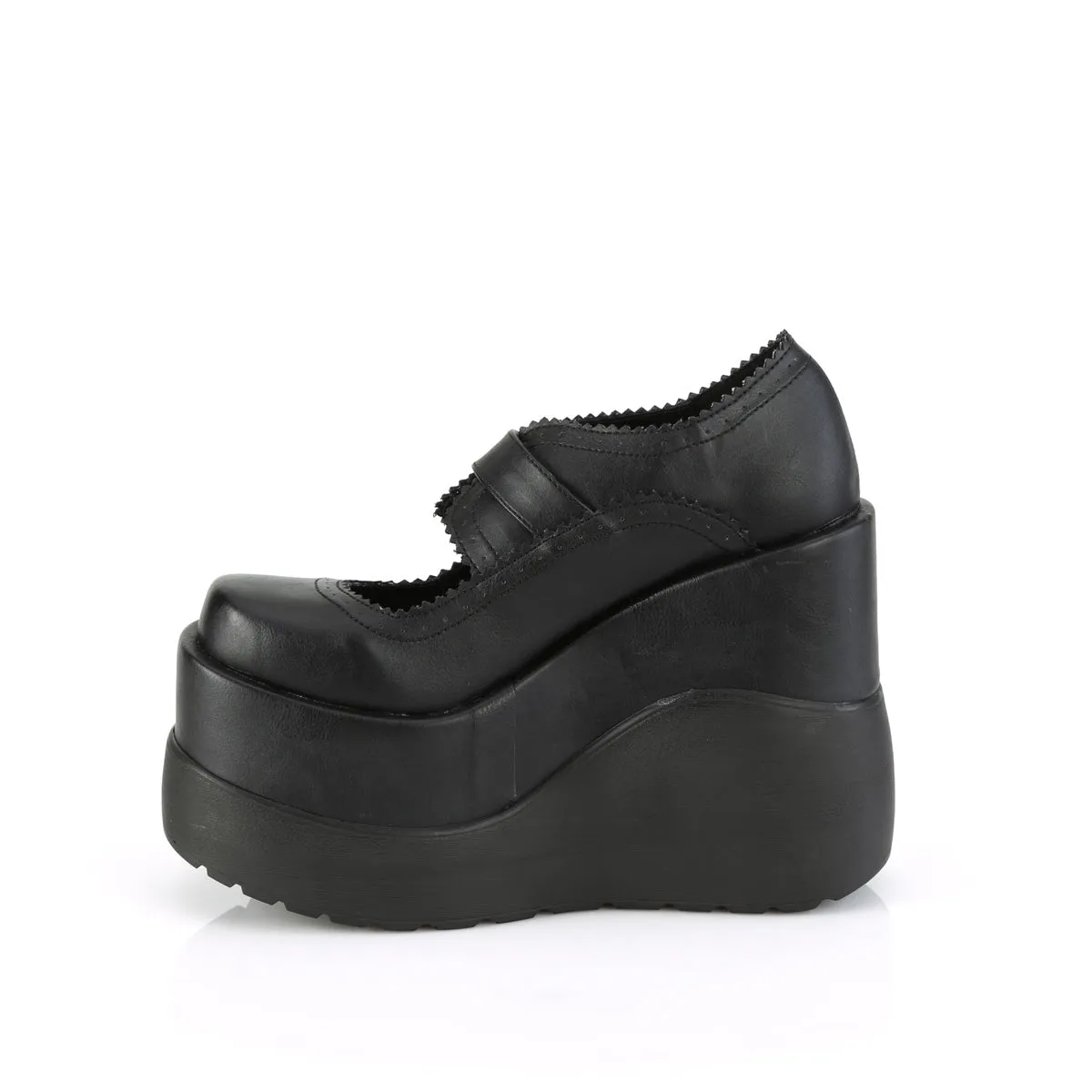 VOID-38  Black Vegan Leather