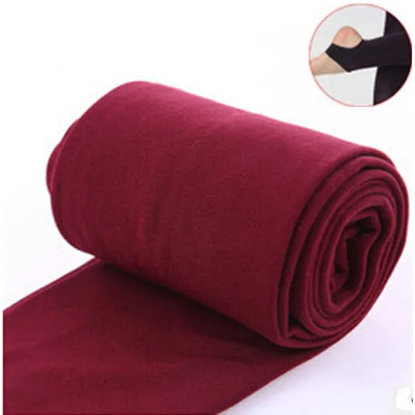 Winter Thick Warm Stretch Trample Feet Leggings