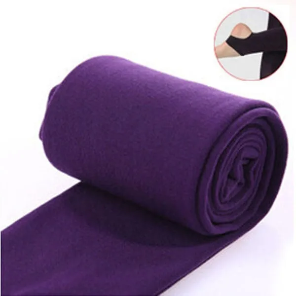 Winter Thick Warm Stretch Trample Feet Leggings