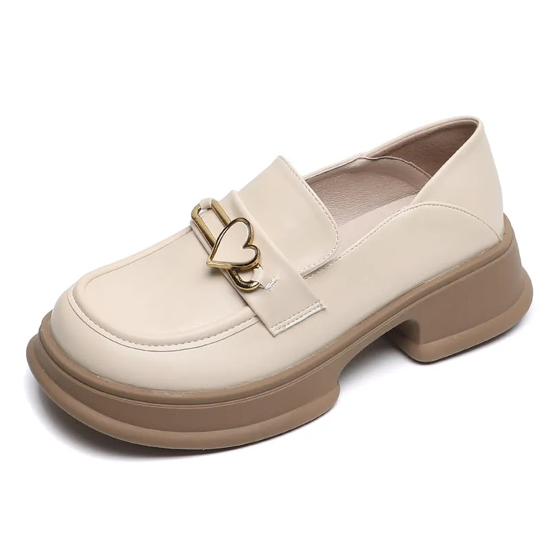 Women Stylish Casual Thick Soled Loafers