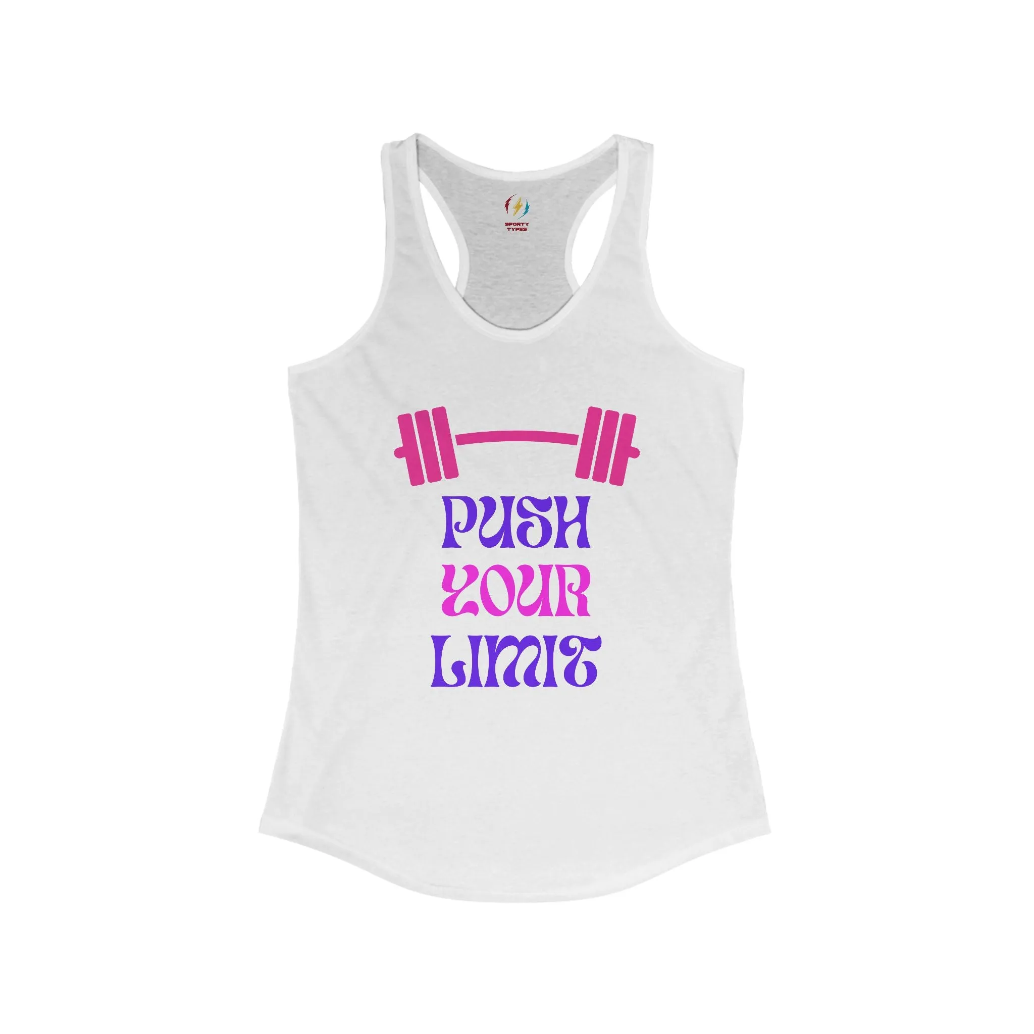 Women's Push Your Limit Performance Racerback Tank Top