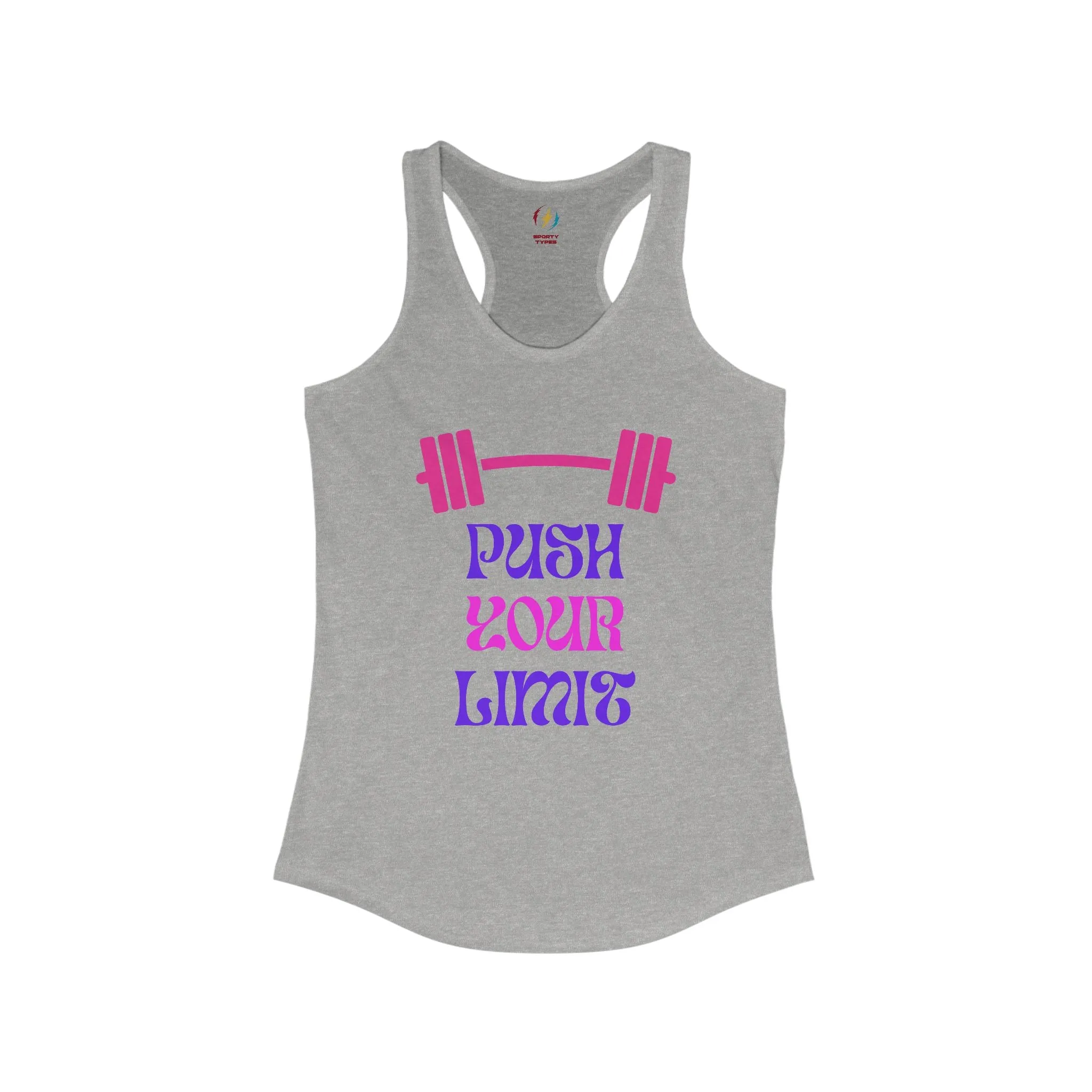 Women's Push Your Limit Performance Racerback Tank Top