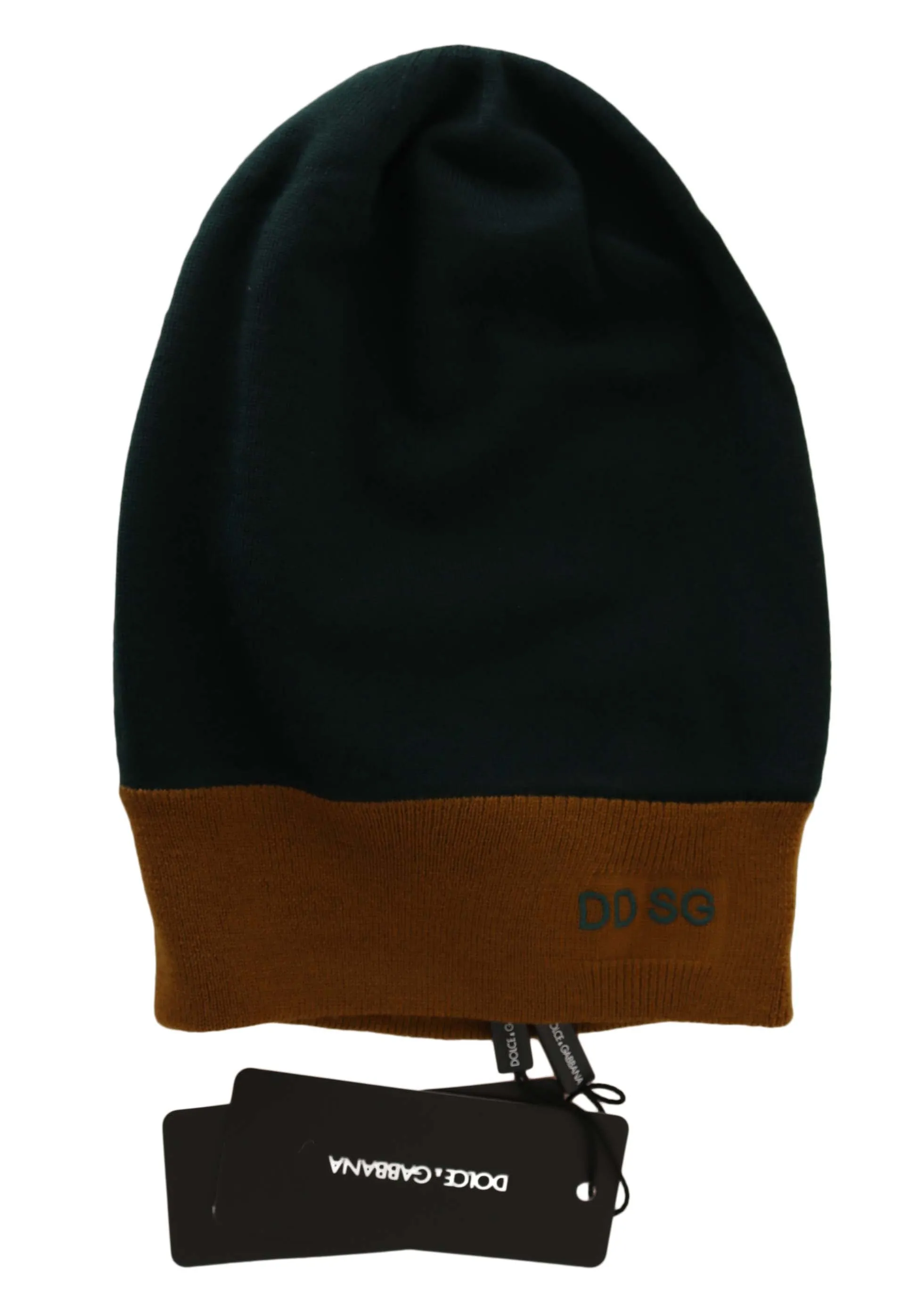 Yellow DD SG Logo Warm Wool Beanie Hat