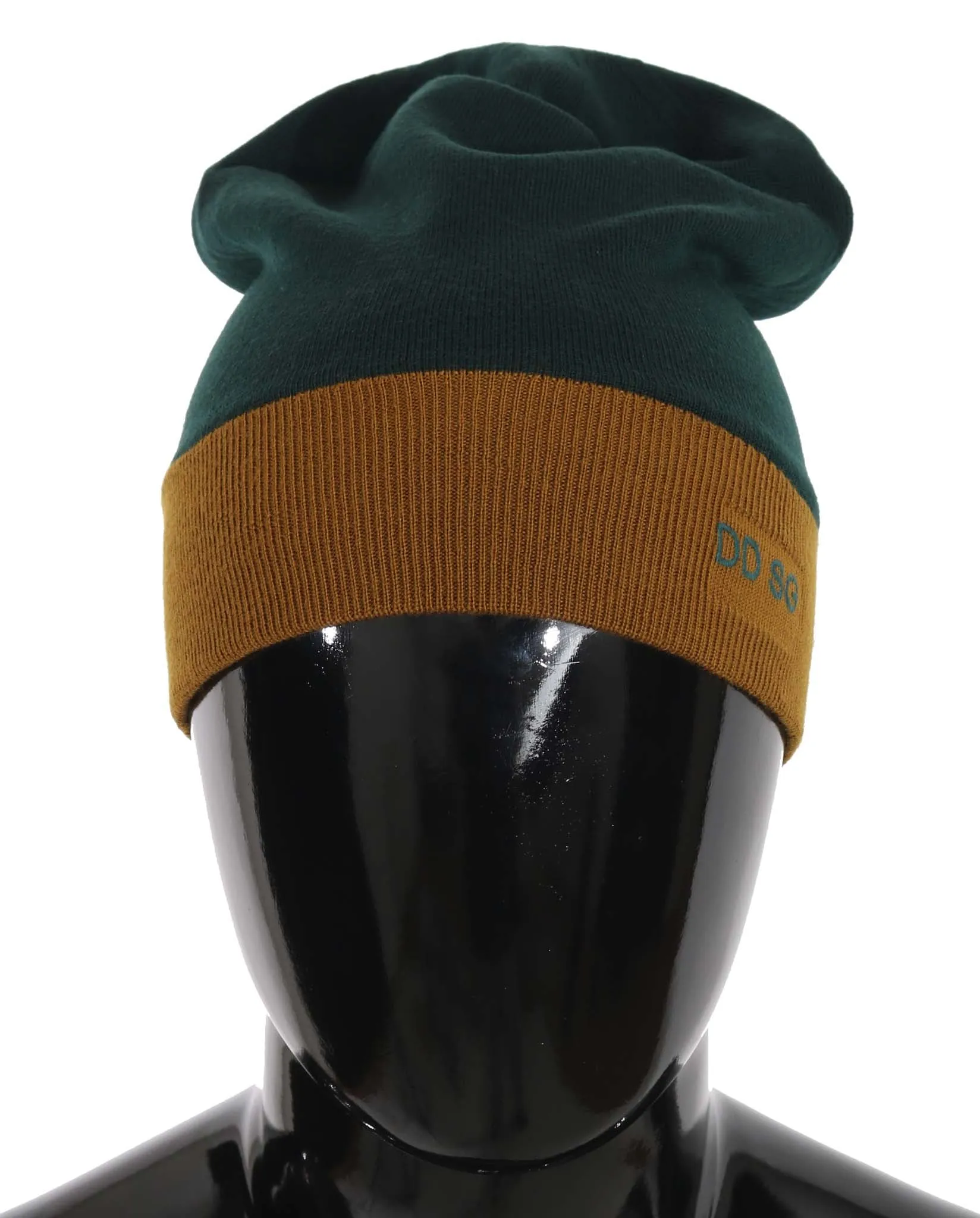 Yellow DD SG Logo Warm Wool Beanie Hat
