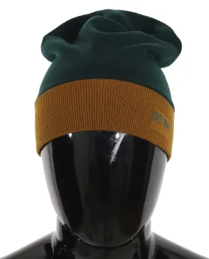 Yellow DD SG Logo Warm Wool Beanie Hat