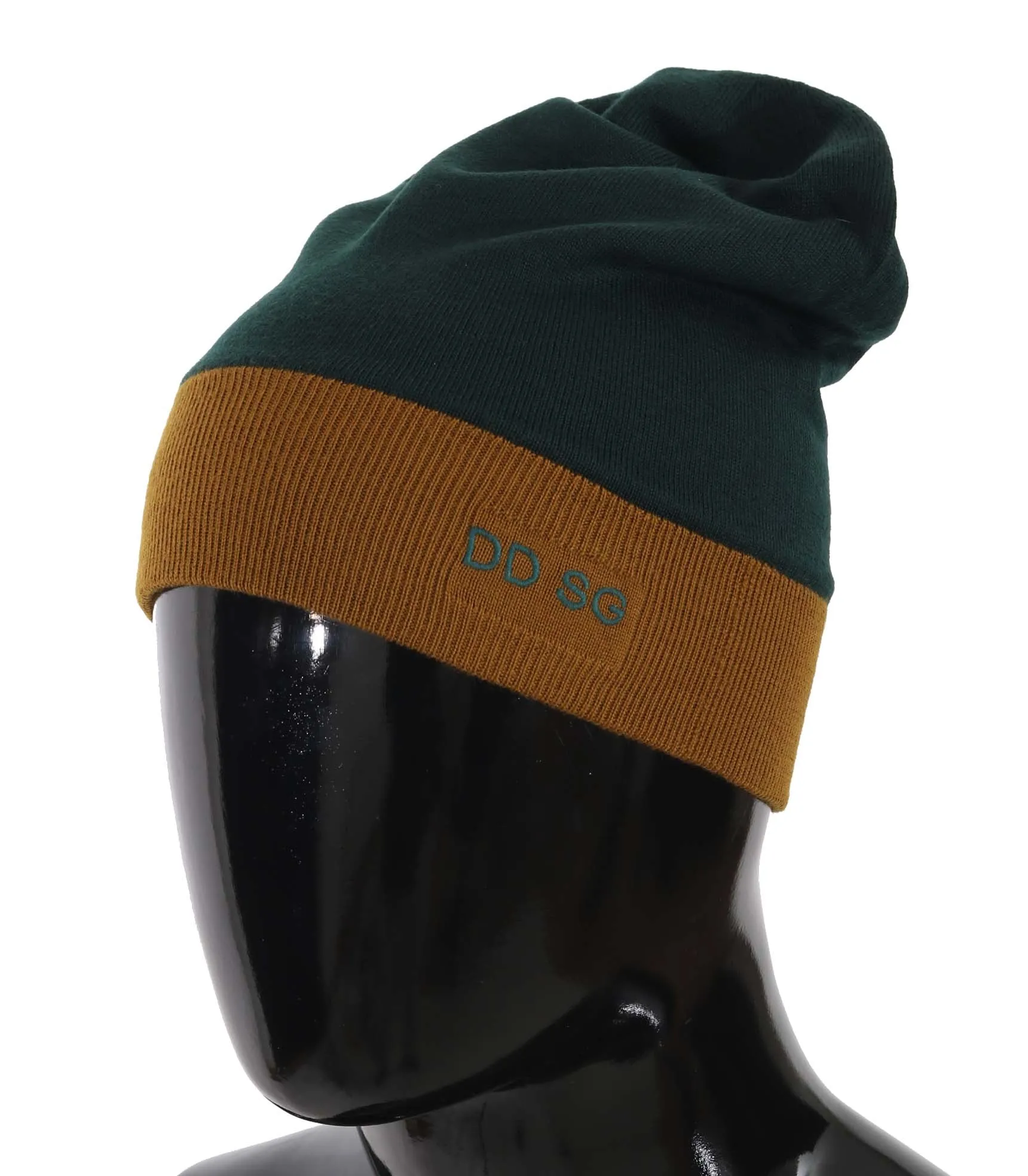 Yellow DD SG Logo Warm Wool Beanie Hat