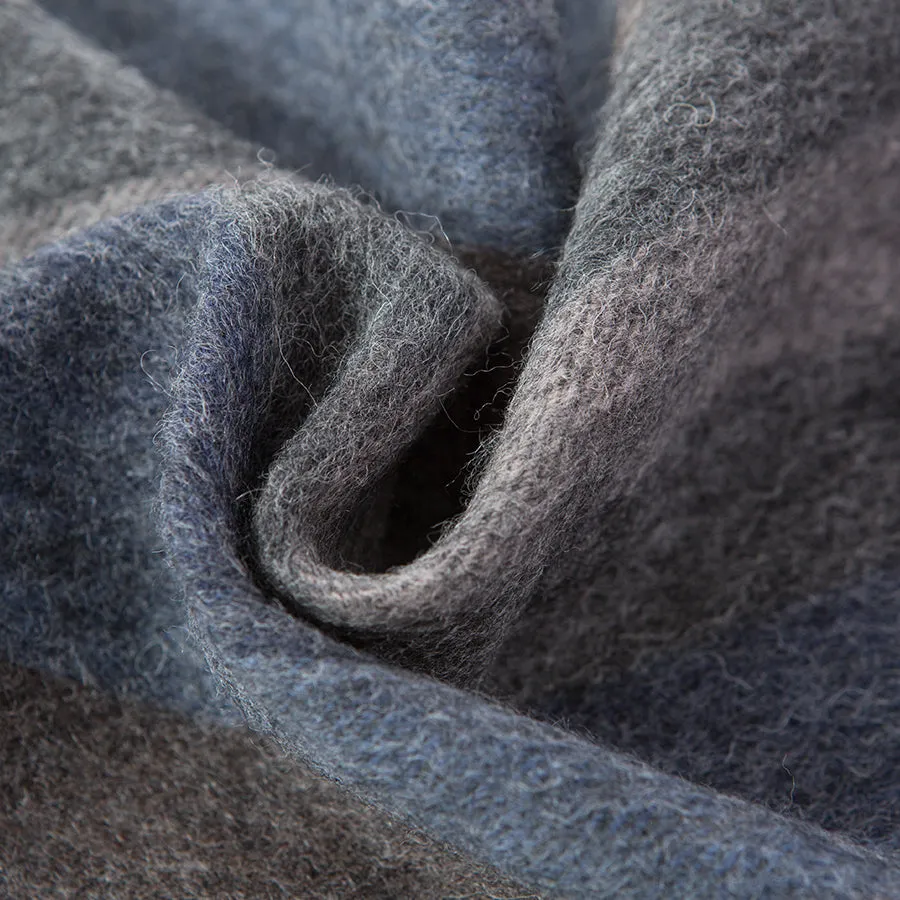 YISEVEN Fall Winter Wool Fashion Scarf