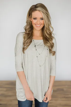 Your Everyday Casual Piko Top - Cream