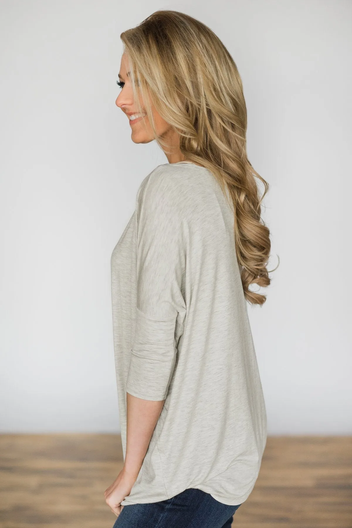Your Everyday Casual Piko Top - Cream