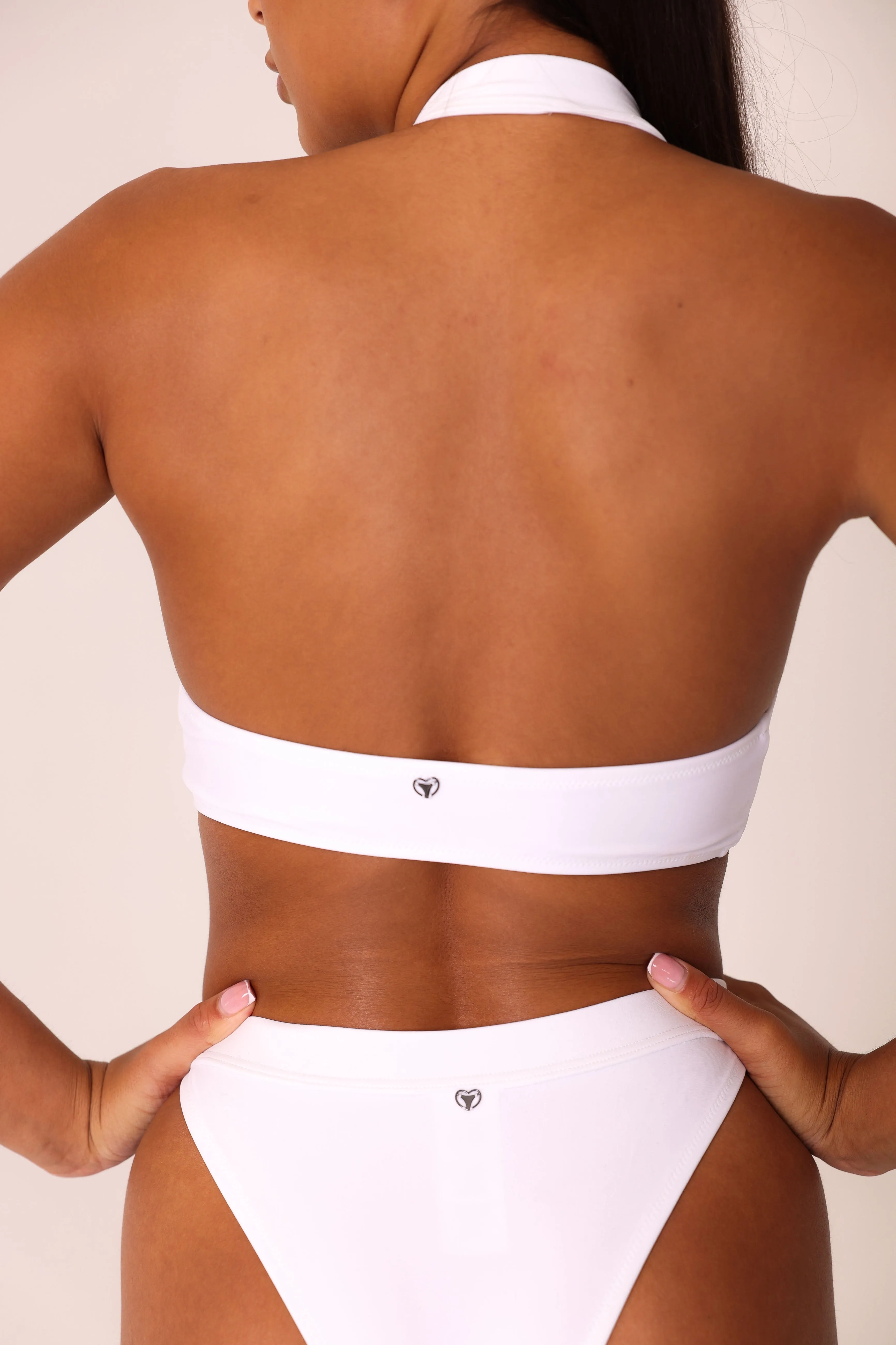 Zip crop top